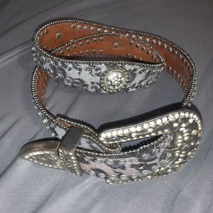 Women’s Leather Rodeo Belt